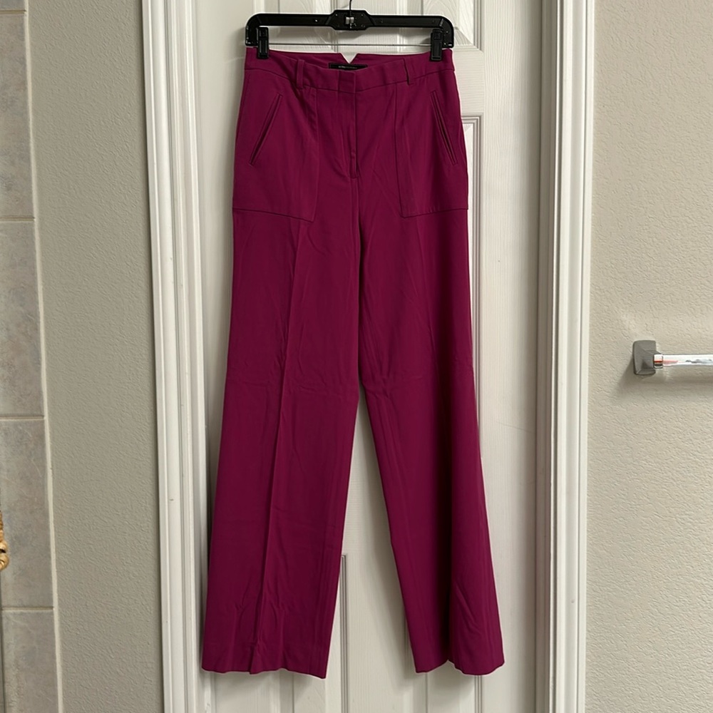 BCBGMAXAZRIA Fuchsia Trouser